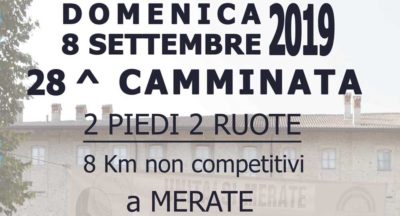 28^ Camminata 2 piedi 2 ruote – Domenica 8 settembre