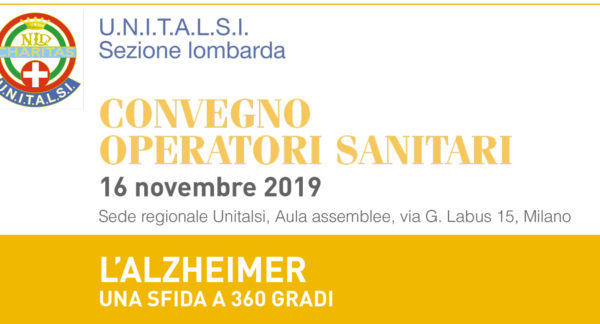 Convegno operatori sanitari: “L’Alzheimer una sfida a 360°”