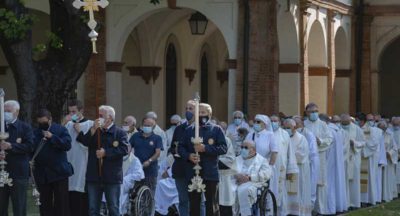 Virtualmente in pellegrinaggio: VI giornata dei sacerdoti anziani e ammalati a Caravaggio organizzata dall’UNITALSI Lombarda